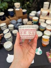 Pop Porselen Fincan/ Yılbaşı Kazağı