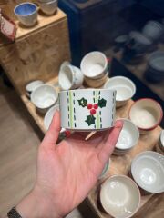 Grace Porselen Fincan/ Kokinalı/Altın Detaylı