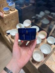 Grace Porselen Fincan/Altın Yıldızlı