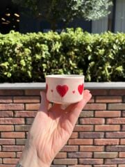 Grace Porselen Fincan/Kalpli