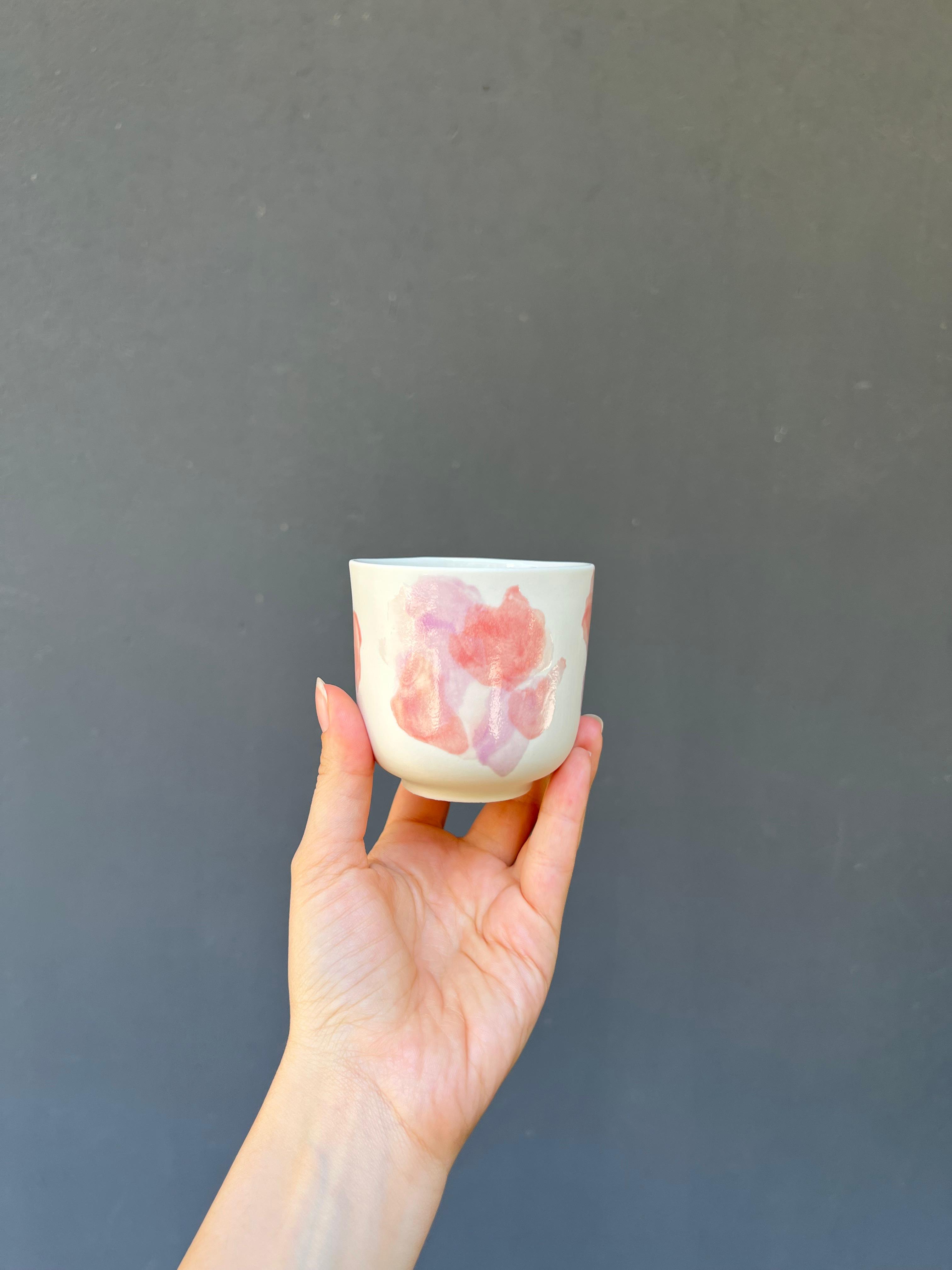 Luma Porselen Fincan/ Pembe-Mor